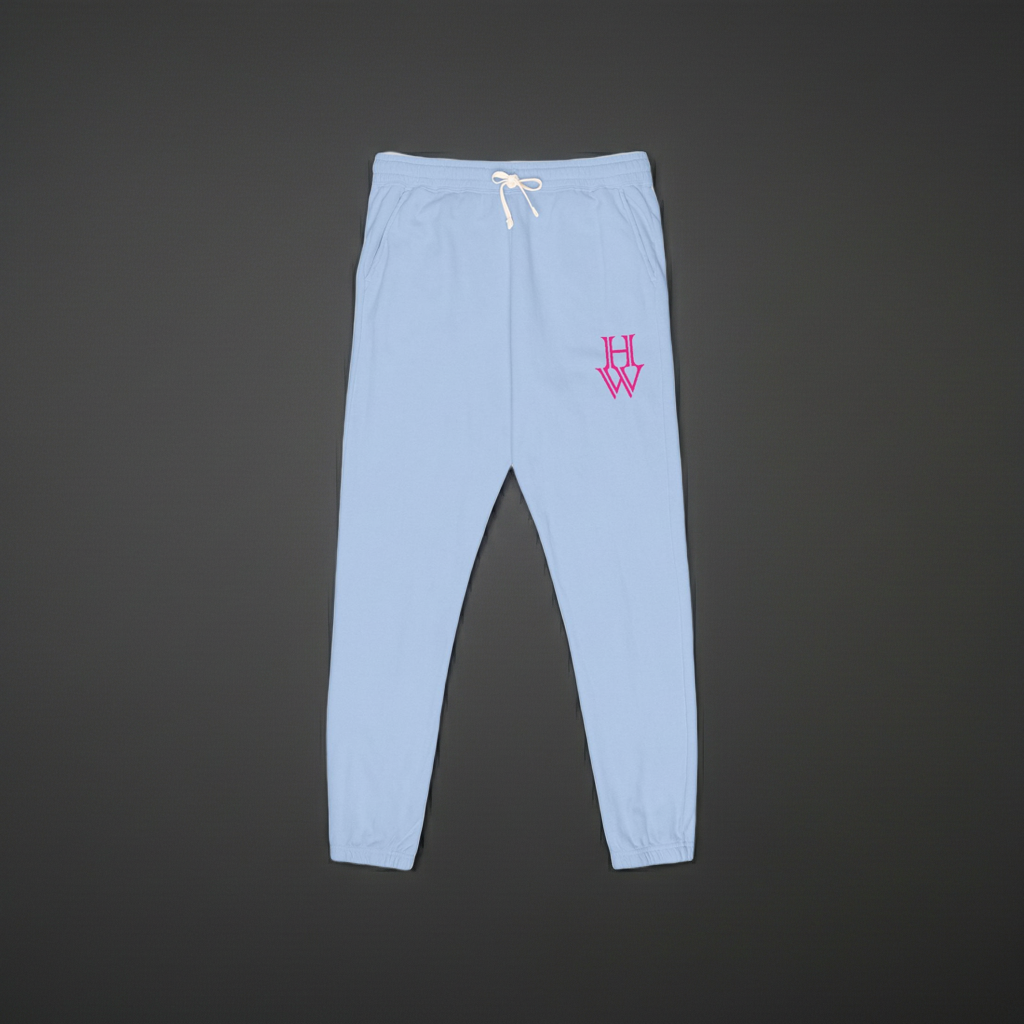 HW Vintage-Dye Fleece Sweatpants - Highlighter Wednesday