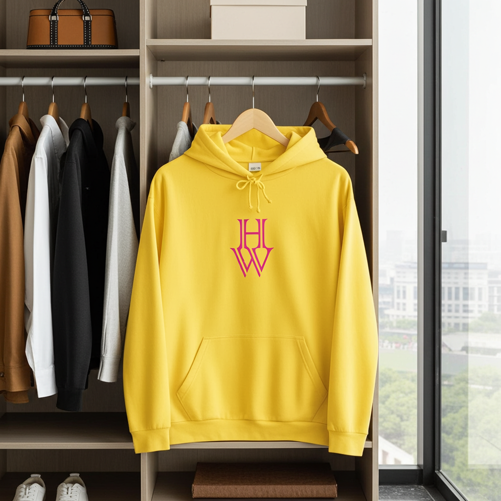 HW Unisex Classic Hoodie - Highlighter Wednesday