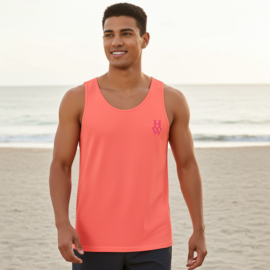 HW Eco-Dye Relaxed Tank - Highlighter Wednesday