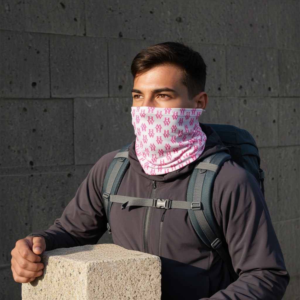 HW Summit Fleece Neck Gaiter - Highlighter Wednesday